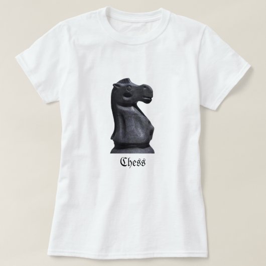 女子Tシャツチェス Tシャツ (デザイン正面)