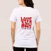 女子Tシャツ トライブレンドTシャツ (裏面)