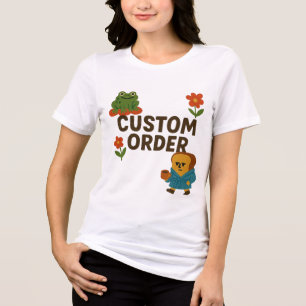 女子Tシャツ トライブレンドTシャツ