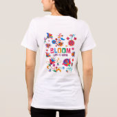 女子Tシャツ トライブレンドTシャツ (裏面)