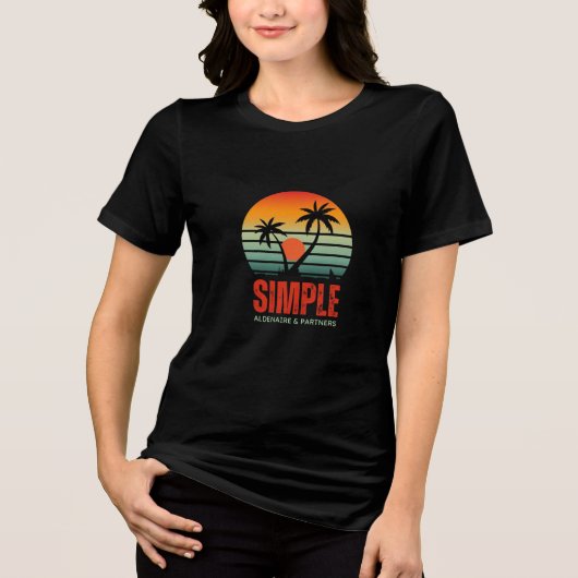 女子Tシャツ トライブレンドTシャツ (正面)