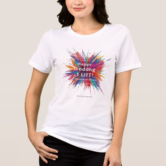 女子Tシャツ トライブレンドTシャツ (正面)