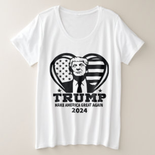 女子Tシャツ プラスサイズTシャツ