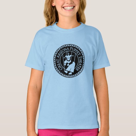 女子Tシャツ、大きなロゴ Tシャツ (正面)