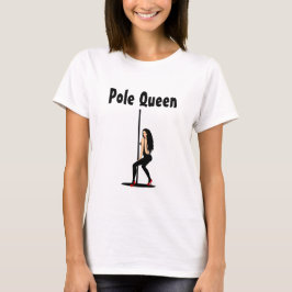 女子Tシャツ | Pole Queen Cartoon Tシャツ