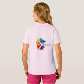 女子Tシャツ Tシャツ (裏面フル)