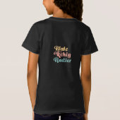 女子Tシャツ Tシャツ (裏面)