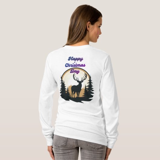 女子Tシャツ Tシャツ (裏面フル)