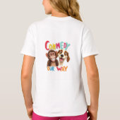 女子Tシャツ Tシャツ (裏面)