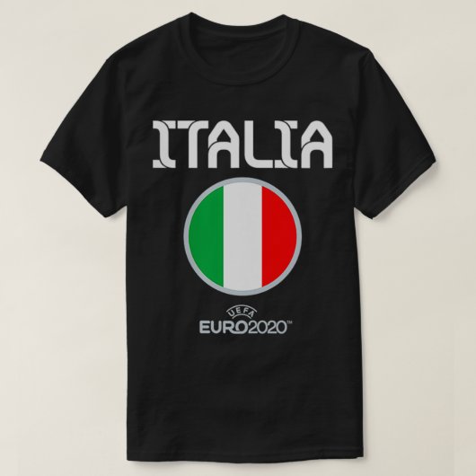 女子UEFA EURO 2020イタリア国家VNeck Tシャツ (デザイン正面)