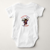 女子VネックT型 Tシャツ (裏面)