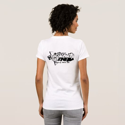 女子WKSDA Tシャツ (裏面フル)