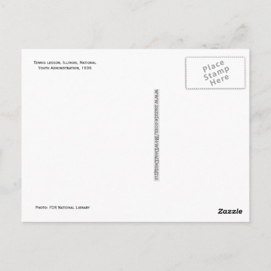 女学の遊人 ポストカード (裏面)