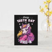 女学校 カード (黄色い花)