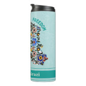 女学生のためのイランのクリスマスプレゼント タンブラー (回転右)