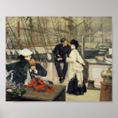 女官を楽しませる船長と一等航海士 ポスター (正面)