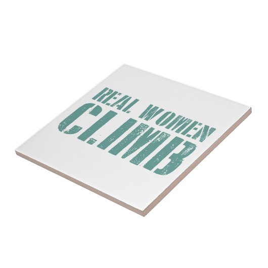 女実在が登る タイル (側面)