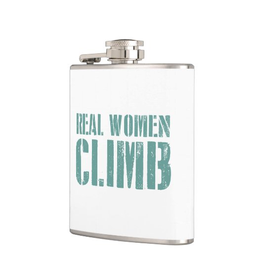 女実在が登る フラスク (左)