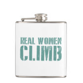 女実在が登る フラスク (正面)