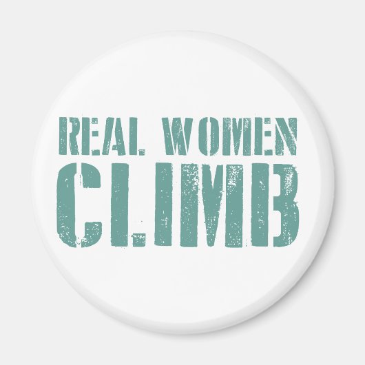 女実在が登る マグネット (正面)