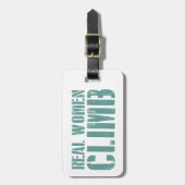 女実在が登る ラゲッジタグ (正面縦)