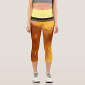 女実在の権利が高く腰の高いカプリス カプリレギンス (正面)