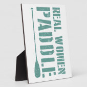 女実在子パドル フォトプラーク (側面)