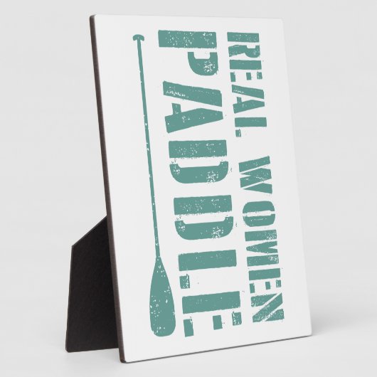 女実在子パドル フォトプラーク (側面)