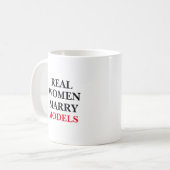女実在性がモデル コーヒーマグカップ (正面左)
