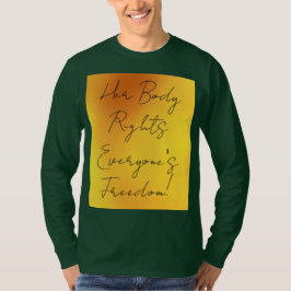 女実在性男性の長袖Tシャツ Tシャツ