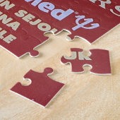 女実在性。 ジグソーパズル (側面)