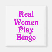 女実在遊Bingo マグネット (正面)