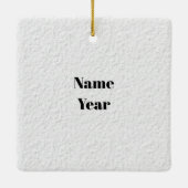 女家画家3缶絵を描オーナメント セラミックオーナメント (裏面)