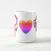 女家長制に抵抗せよ コーヒーマグカップ (中央)