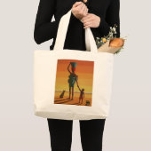 女家長2004年 ラージトートバッグ (正面(商品))