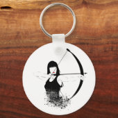 女射手 キーホルダー (正面)