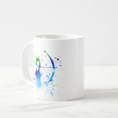 女射手 コーヒーマグカップ (正面左)