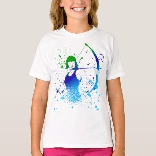 女射手 Tシャツ
