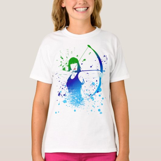 女射手 Tシャツ (正面)
