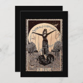 女帝のタロットカード ノートカード (正面/裏面)