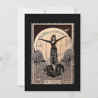 女帝のタロットカード ノートカード