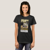 女帝のタロットカード 猫のミーム Tシャツ (正面フル)