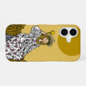 女帝 iPhone 16ケース (裏面横)