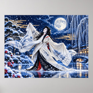 女形雪月ポスター ポスター