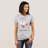 女忙しのTシャツ Tシャツ (正面フル)