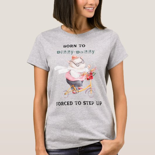 女忙しのTシャツ Tシャツ (正面)