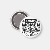 女怒が世を変える マグネット (正面/裏面)