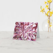 女怒の子 カード (黄色い花)