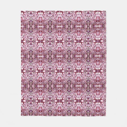 女怒の子 フリースブランケット (正面)