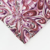 女怒の子 フリースブランケット (角)